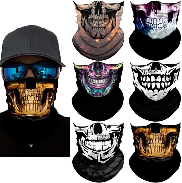 Product image of Neck Gaiter Mask,Bandana Gator Face Cover Mask Sun UV Protection,Neck Warmer Balaclava,Tube Face Scarf,Headband for Outdoor