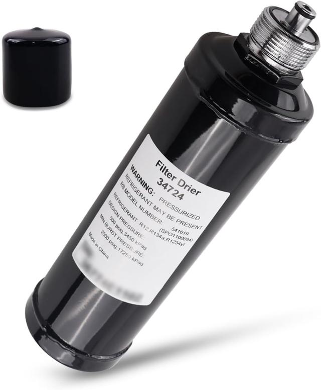 Product image of 34724 A/C Recycling Filter-Drier Spin-On Filter - A/C recovery machine filter Suitable for Robinair Refrigerant Recovery Injection Machine #Replace 34724 Receiver Drier 17700-2K 34134A
