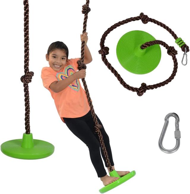 Product image of Swurfer Disco Tree Swing - Swing Sets for Backyard, Outdoor Swing, Swingset Outdoor for Kids, Easy Installation, Heavy Duty, Adjustable