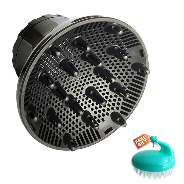 Product image of Universal Hair Diffuser, Hair Dryer Diffuser Attachment for Curly and Natural Wavy Hair, Professional Blow Dryer Diffuser, Adjustable from 1.4 Inch to 2.6 Inch
