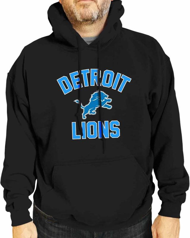 Product image of Team Fan Apparel NFL Adult Gameday Hooded Sweatshirt - Poly Fleece Cotton Blend - Stay Warm and Represent Your Team in Style
