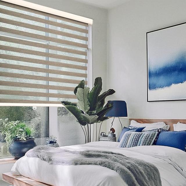 Product image of SHADESU Custom Size Zebra Blinds for Indoor Windows – Light Filtering Roller Shades, Window Treatments, Zebra Shades for Indoor Windows
