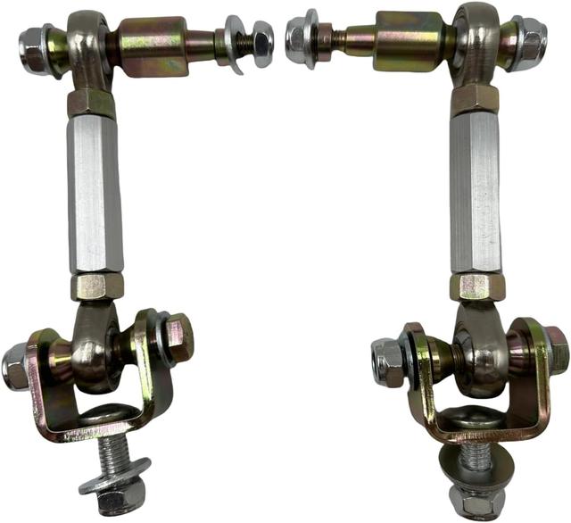 Product image of Diesel Front Sway Bar End Link Sway Bar Relocation For Adjustable 0-6"" Lift Kit Compatible with 2003-2008 Ram 2500 3500 4WD, Sliver