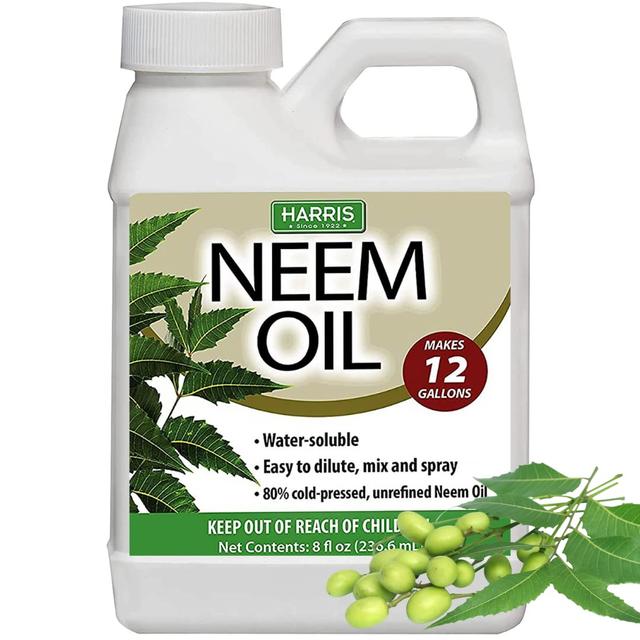Product image of HARRIS Neem Oil Cold Pressed Water Soluble Concentrate, Makes 12 Gallons, 8oz