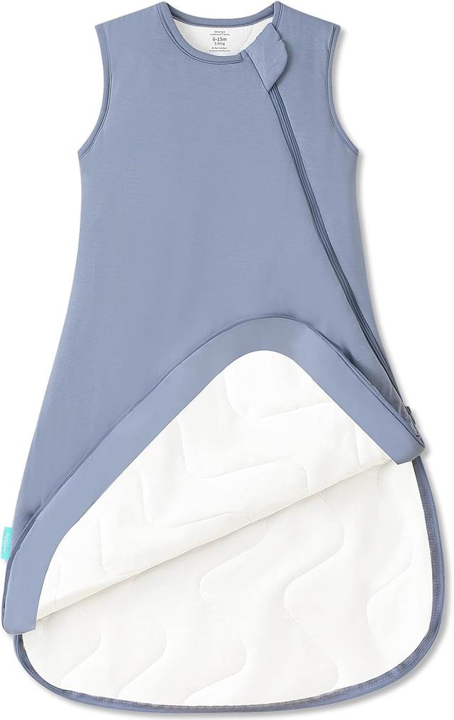 Product image of Supersoft Sleep Sack 1.0 TOG, Premium Bamboo Viscose Baby Sleeping Bag 2-Way Zipper Sleep Sack Baby Wearable Blanket