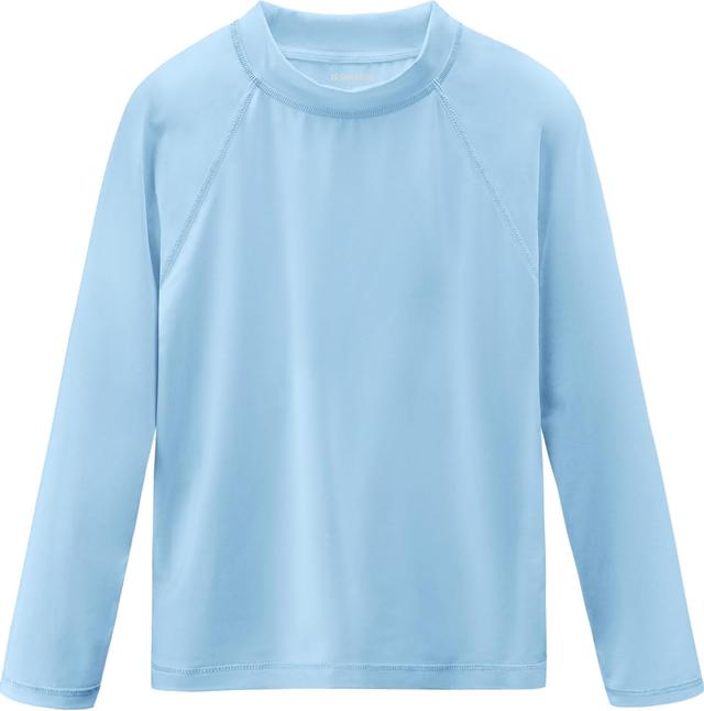 Product image of Boys Rash Guard Swim Shirts Long Sleeve UPF 50+ Swimwear Youth Kids Sun Protection SPF Water Surfing Shirts Quick Dry