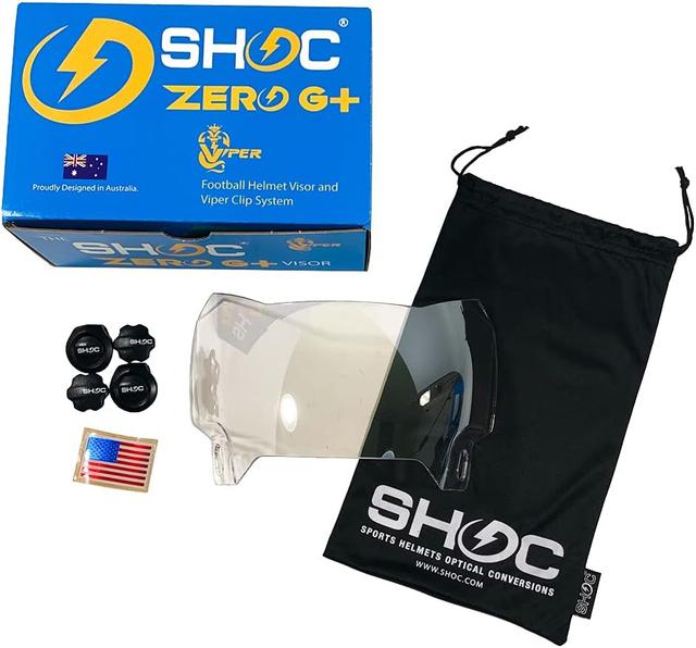 Product image of SHOC Zero G Plus Visor for Riddell SpeedFlex Football Helmets