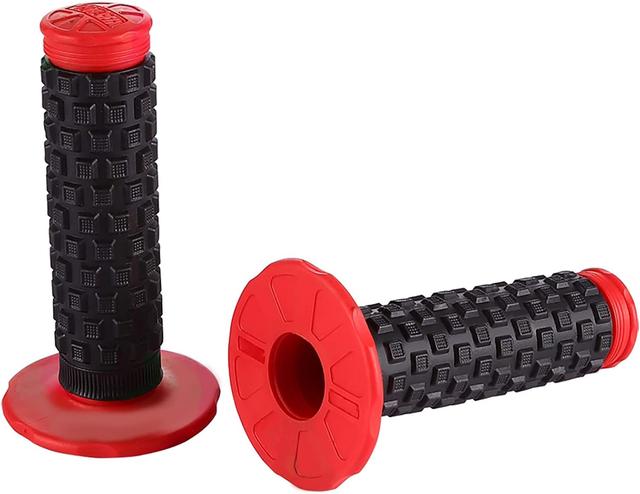 Product image of Motorcycle Grips 7/8" Dirt Bike Grip Pillow Top Grips Rubber Anti-Slip Universal Handlebar Racing Grip for Motocross ATV