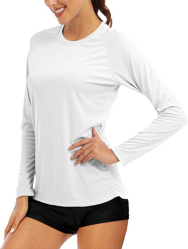 Product image of MAGCOMSEN Women's Long Sleeve Shirts UPF 50+ Sun Protection Shirts for Hiking Fishing Workout Rash Guard