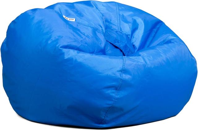Product image of Big Joe Classic Bean Bag Chair, Sapphire Smartmax, Durable Polyester Nylon Blend, 2 feet Round