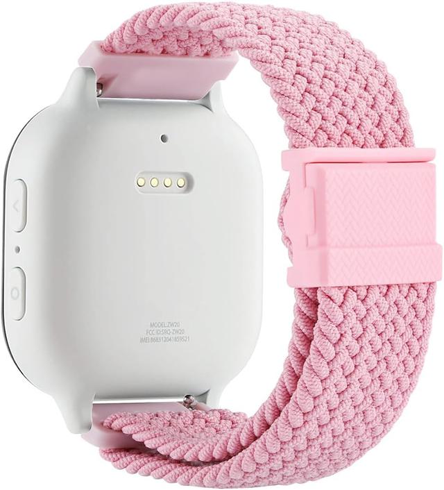 Product image of Stretchy Braided Gizmo Watch Band Replacement - Magnetic Buckle, Adjustable Length, Breathable, Quick Release Spring Bars
