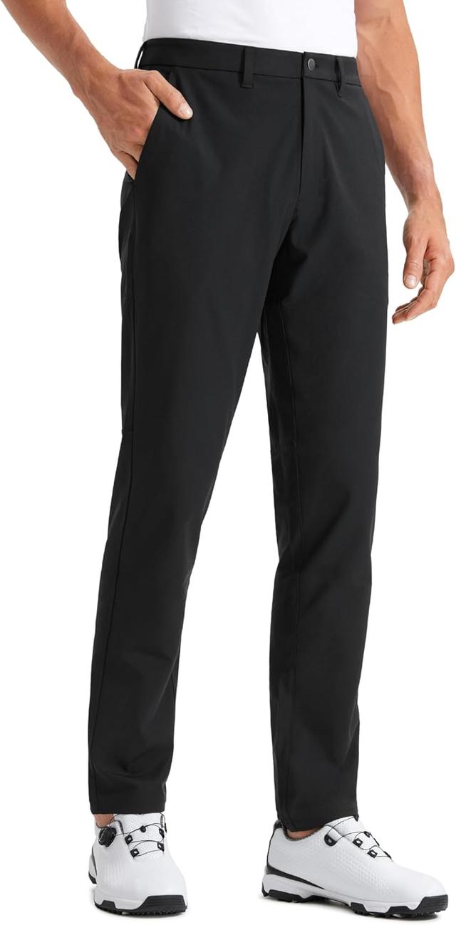 Product image of CRZ YOGA Men's All Day Comfy Golf Pants - 28"/30"/32"/34" Quick Dry Lightweight Work Casual Trousers with Pockets