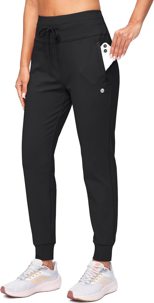 Product image of G Gradual Women's Fleece Lined Joggers High Waisted Water Resistant Thermal Winter Sweatpants Running Hiking Pockets