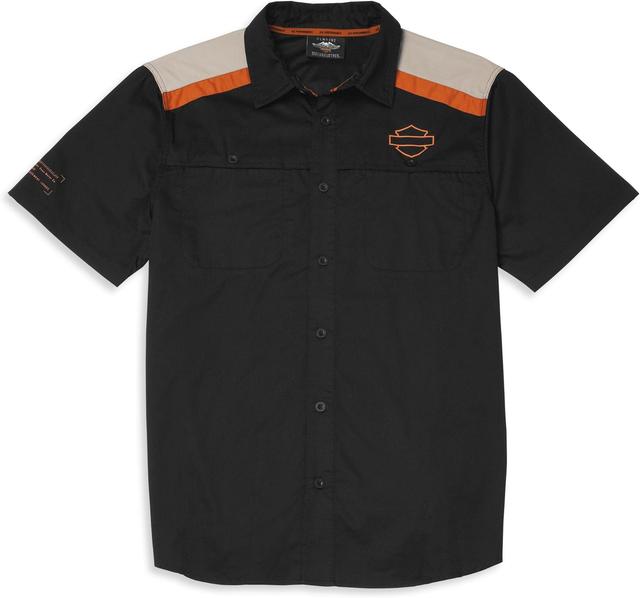 Product image of Harley-Daivdson® Men's Performance Vented Back Colorblock Shirt - 96042-22VM