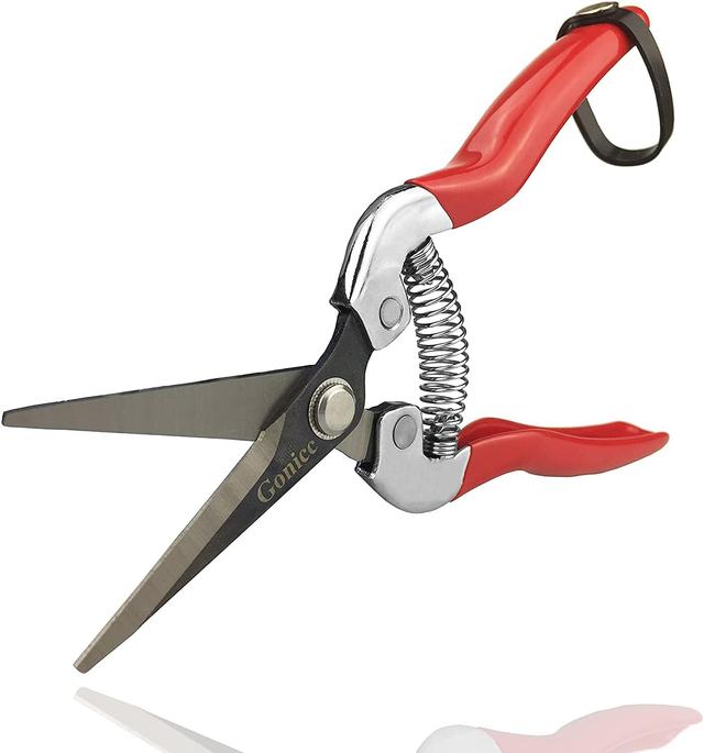 Product image of gonicc Professional Micro-Tip Pruning Snip (GPPS-1008), Small Garden Hand Pruner & shears For Arranging Flowers, Trimming Plants & Hydroponic Herbs, And Harvesting Fruits & Vegetables.