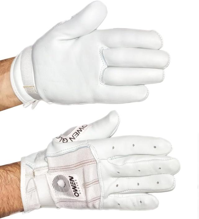 Product image of Owen Handball Gloves, Premium Leather, Unpadded with Wrist Strap
