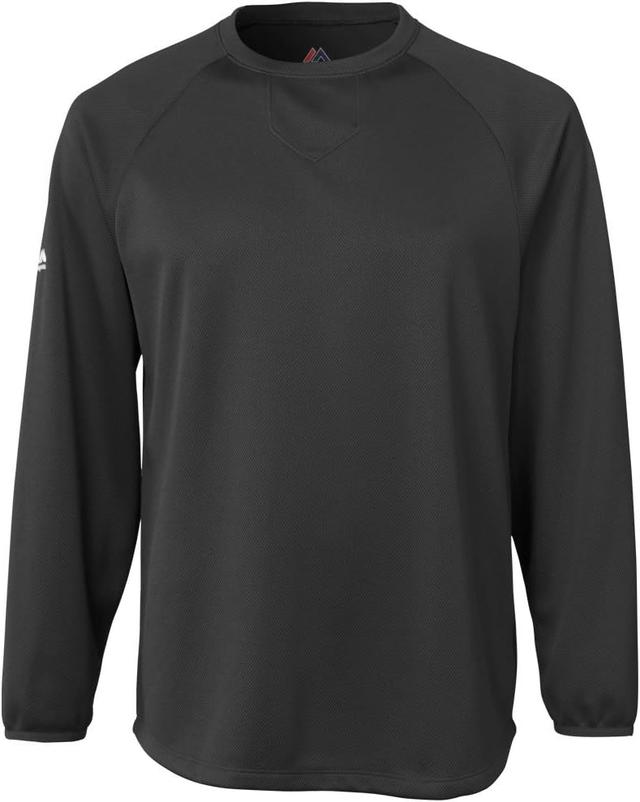 Product image of Majestic Youth Home Plate Tech Fleece Black XL