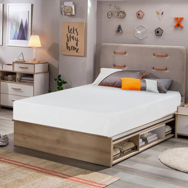 Product image of FDW 8 inch Twin Mattress Gel Memory Foam Mattress for Cool Sleep & Pressure Relief, Medium Firm Mattresses CertiPUR-US Certified/Bed-in-a-Box/Pressure Relieving (8 in, Twin)
