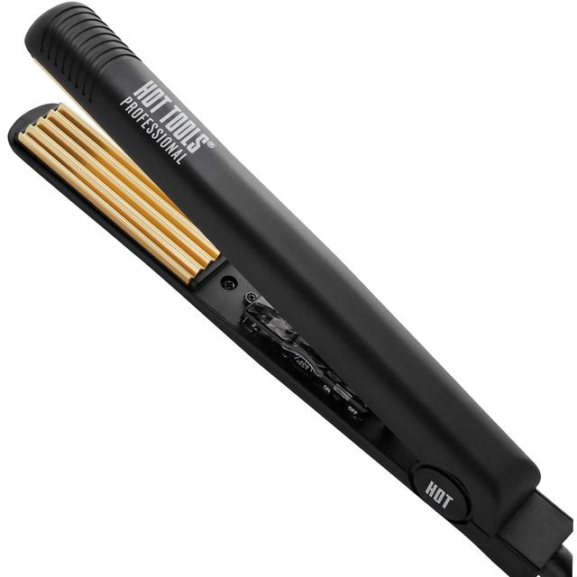 Product image of Hot Tools Pro Artist 24K Gold Crimping Iron | For Light Textured Crimps and Volume (1 in)