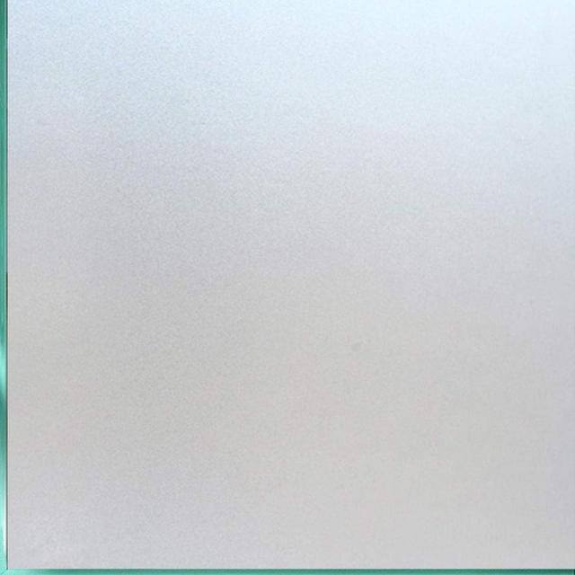 Product image of Coavas Window Privacy Film Frosted Glass Static Cling UV Sun Blocking Heat Control Window Tint Day and Night Insulation Home Bathroom Door Decorative Frosting Cover, 17.5 x 78.7 Inch, Pure