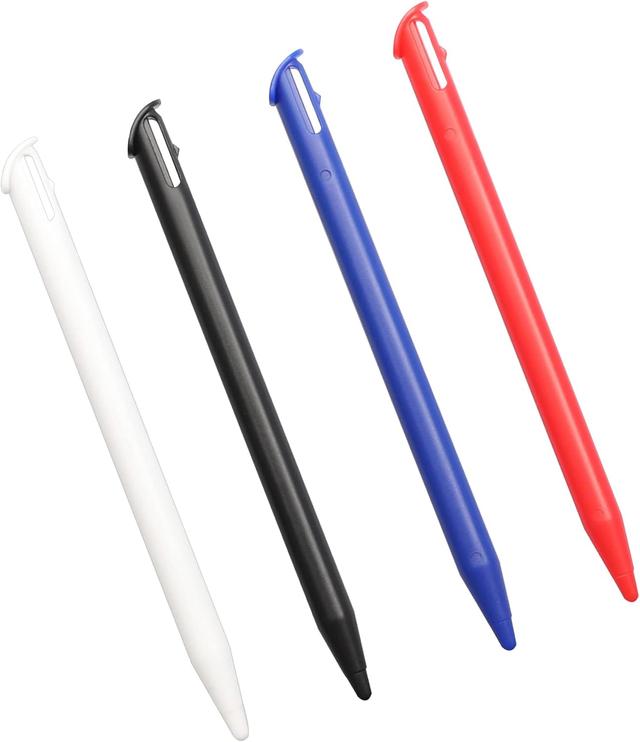 Product image of New 3DS XL Stylus Pen, Replacement Stylus Compatible with Nintendo New 3DS XL, 4 in 1 Combo Touch Styli Pen Set Multi Color for New 3DS XL