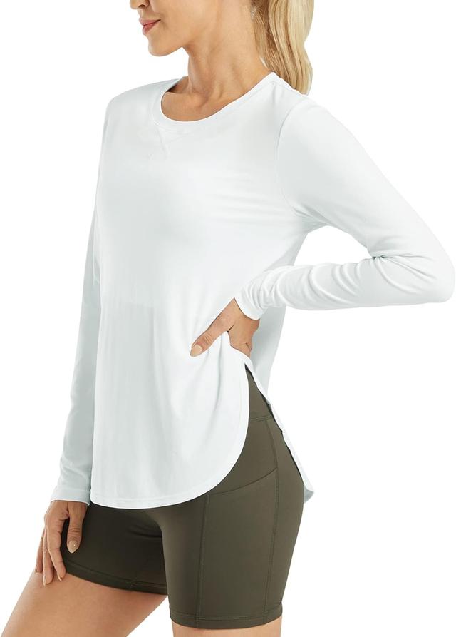 Product image of G4Free Women's UPF 50+ UV Shirts Long Sleeve Workout Sun Shirt Outdoor Gym Hiking Tops Quick Dry Lightweight