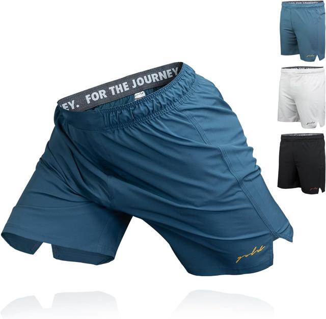 Product image of Gold BJJ Airflex Jiu Jitsu Shorts - Fight Short for No Gi, Wrestling, MMA & Boxing
