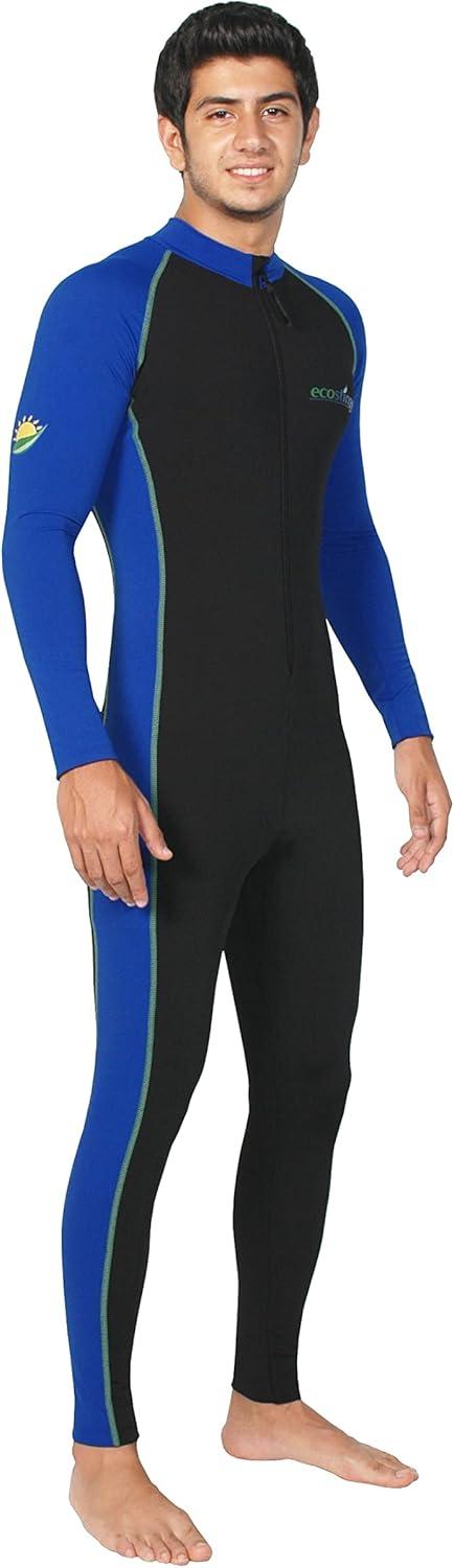 Product image of Men's Full Body UV Protection Swimsuit Stinger Suit Dive Skin Surf Suit UPF50+ Black Royal