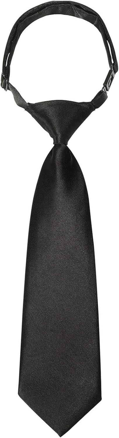 Product image of Kajeer Ties for Kids Boys Necktie Adjustable - Woven Little Boys Pre-tied for Kids Formal Wedding Graduation School Uniforms