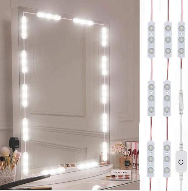 Product image of Led Vanity Mirror Lights, Hollywood Style Vanity Make Up Light, 10ft Ultra Bright White LED, Dimmable Touch Control Lights Strip, for Makeup Vanity Table & Bathroom Mirror, Mirror Not Included