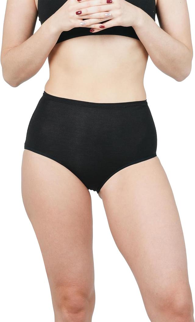 Product image of METARINO Women's Athletic Underwear Panties Soft 15.5 Micron Merino Wool Sports Active High Waisted Briefs