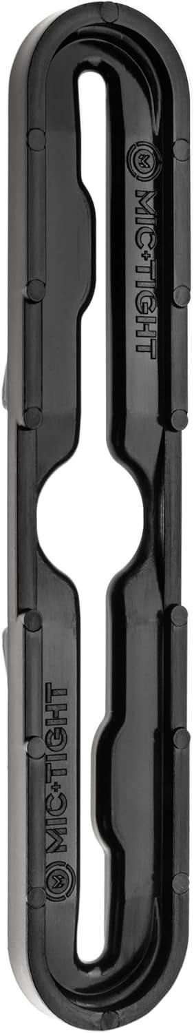 Product image of The Police Mic Clip Tactical Portable Radio Mic Clip for Uniforms or Bullet-Proof Vest Carriers | Black