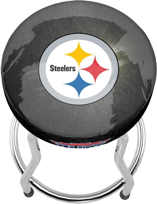 Product image of Arcade1UP Adjustable Licensed NFL Blitz Pub Stool (Pittsburg Steelers)