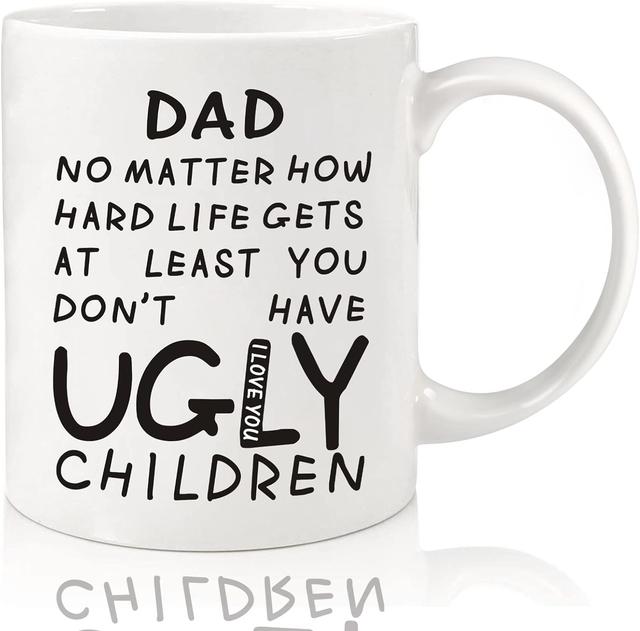 Product image of Fathers Day Dad Gifts from Daughter Son Wife,11oz Funny Coffee Mug for Dad,Unique Fathers Day Present Idea for Daddy Husband Men Him,Heartwarming Retirement Anniversary Birthday Gifts for Papa Stepdad