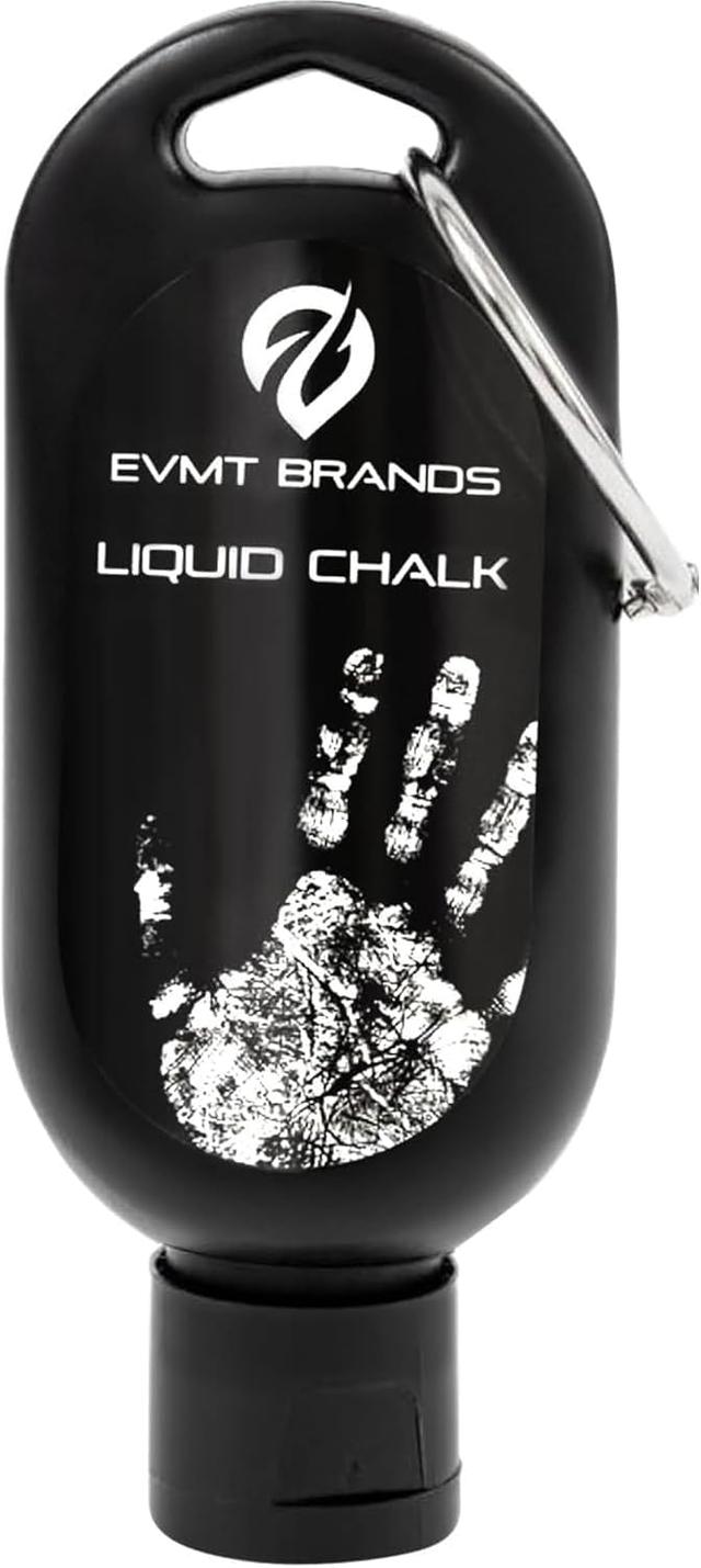 Product image of Liquid Chalk, Mess Free Gym Chalk for Weightlifting, Gymnastics, Rock Climbing, Dancing, and Lifting. Sweat Resistant and Long Lasting for Stronger Hand Grip. Package May Vary.