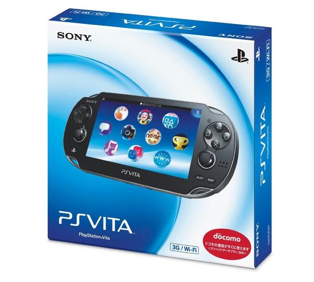 Product image of Sony PlayStation Vita 3G / Wi-Fi Model Crystal Black Limited Edition PCH-1100AB01