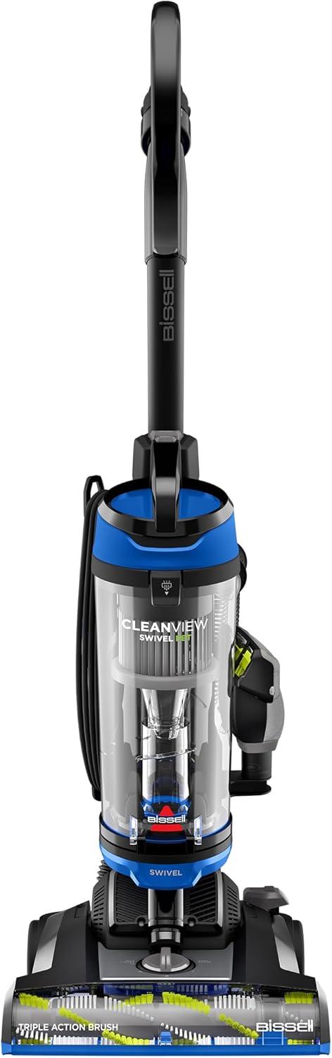 Product image of Bissell® CleanView Swivel Vacuum with Triple Action Brush Roll, Swivel Steering, Extension Wand, Easy-Empty Dirt Tank, Multi-Cyclonic Suction System, New 2024 Model