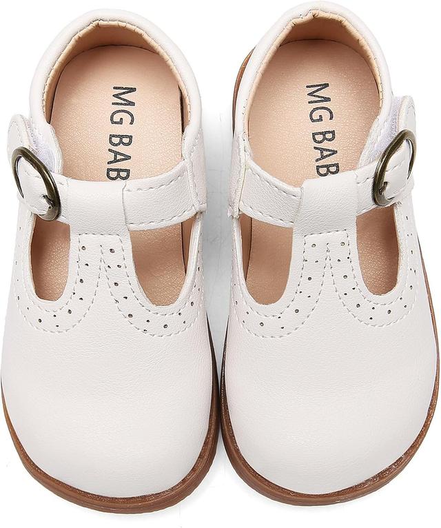 Product image of DADAWEN Girl's Classic Mary Jane School Uniform Shoes Flat Dress Shoes