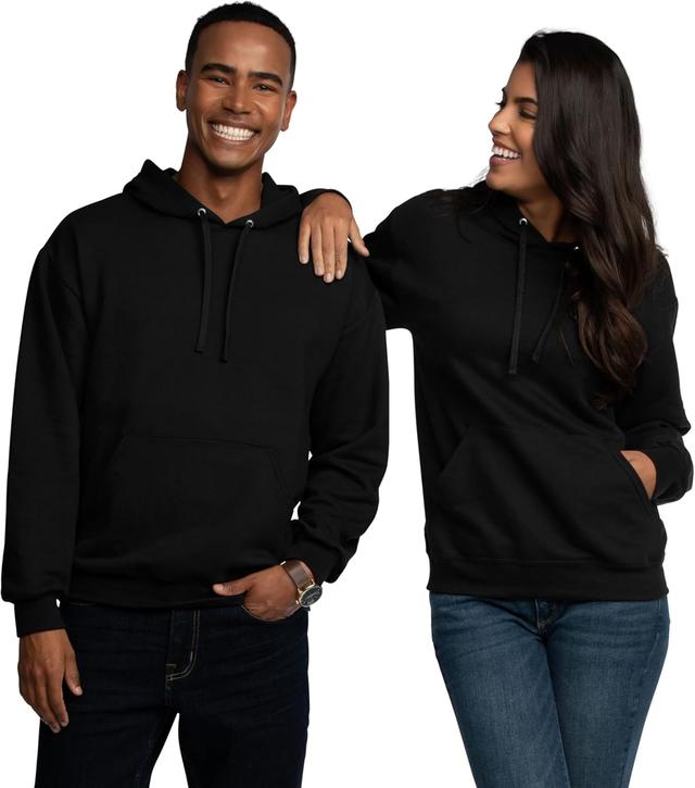 Product image of Fruit of the Loom Men's Eversoft Fleece Hoodies, Moisture Wicking & Breathable, Pullover Hooded Sweatshirt