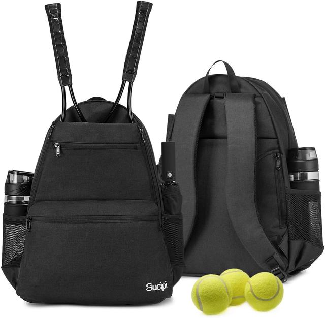 Product image of Sucipi Tennis Bag Professional Tennis Backpack for Men and Women Racket Bags Holds 2 Rackets with Ventilated Shoe Compartment