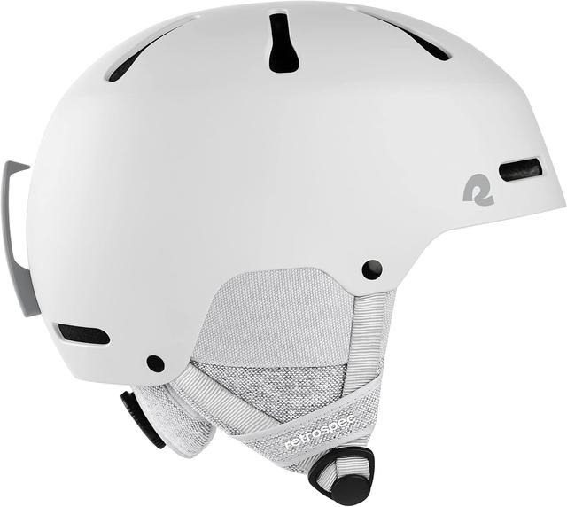 Product image of Retrospec Comstock Ski Helmet - Snowboard Helmet for Adults & Youth - Adjustable Fit Snow Helmet with Protective Shell and Breathable Vents for Men, Women, Boys & Girls
