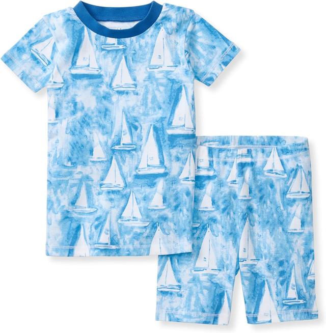 Product image of Burt's Bees Baby Baby Boys' Pajamas, Tee and Pant 2-Piece Pj Set, 100% Organic Cotton
