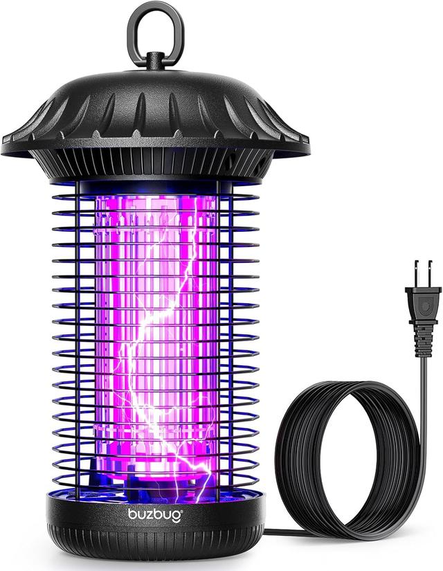 Product image of Buzbug LED Bug Zapper Indoor Outdoor, 10 Years Lifespan, 6.5ft Power Cord, IPX4 Waterproof, High-Voltage, Mosquito Zapper, Fly Trap Mosquito Trap, Fly Killer Fly Zapper -MO008C