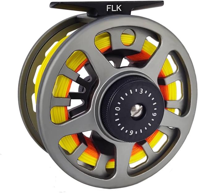 Product image of Aventik FLK Fly Fishing Reel Aluminum Trout 3/5, 5/7, 7/9wt Large Arbor Freshwater Fly Reel