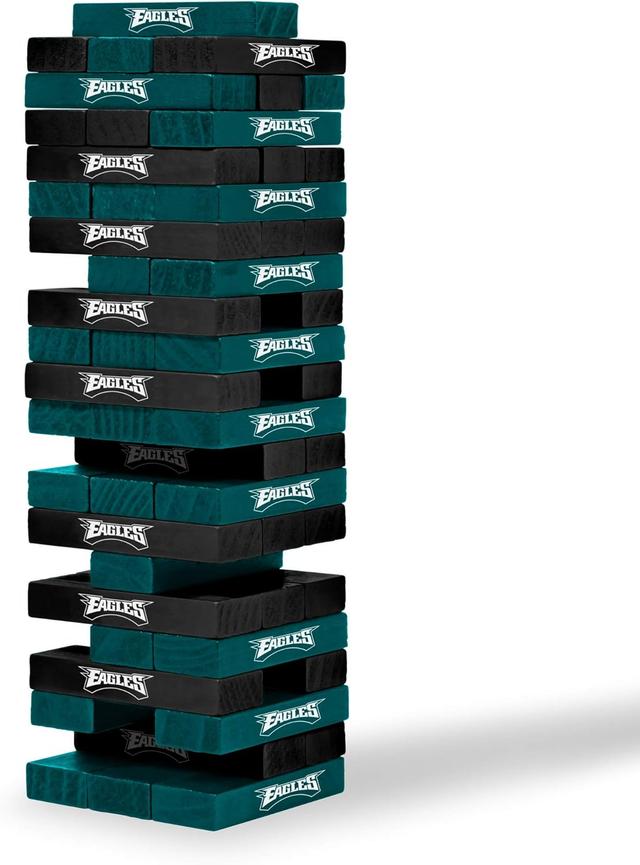 Product image of NFL Pro Football Tabletop Stackers Block Game by Wild Sports - Perfect Gift for NFL Football Fan, Dorm Game, Rec Room, Tailgate