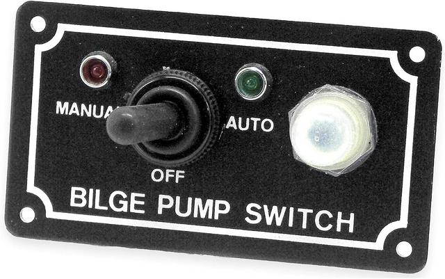 Product image of Shoreline Marine Bilge Pump Switch 3-Way Panel