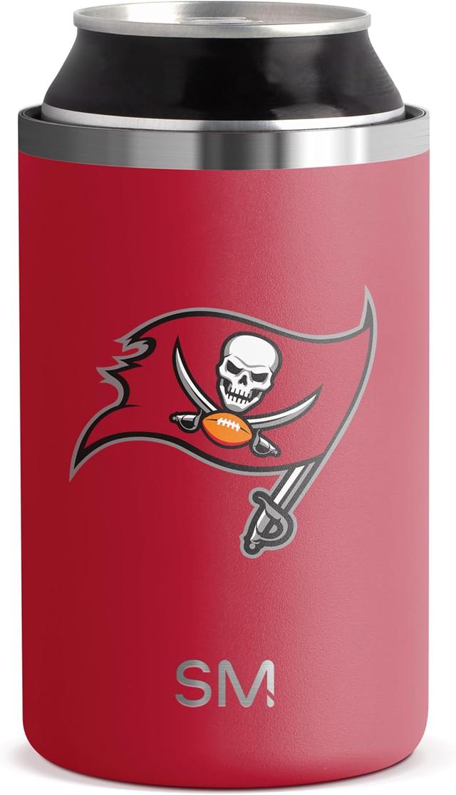 Product image of Simple Modern Officially Licensed NFL Tampa Bay Buccaneers Gifts for Men, Women, Dads, Fathers Day | Insulated Ranger Can Cooler for Standard 12oz Cans - Beer, Seltzer, and Soda