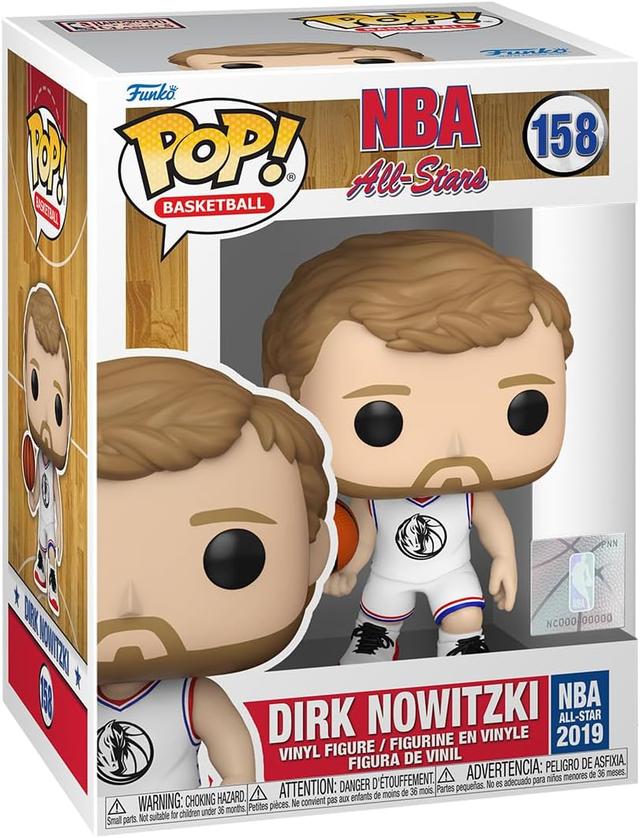 Product image of Funko POP! NBA: Legends - Dirk Nowitzki - (2019) - Collectable Vinyl Figure - Gift Idea - Official Merchandise - for Kids & Adults - Sports Fans - Model Figure for Collectors and Display