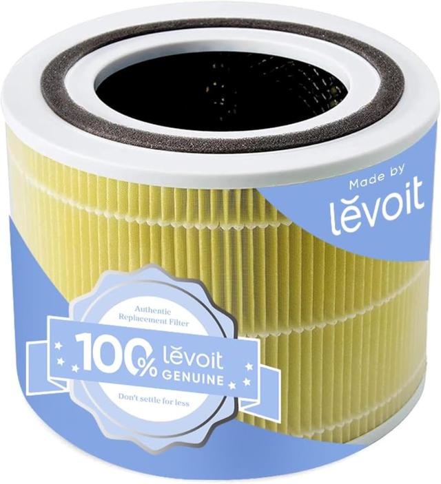 Product image of LEVOIT Core 300-P Replacement Filter Air Purifier Pet Allergy, Genuine Core300S-P Filters, Supports HEPA Sleep Mode, High-Efficiency Activated Carbon, Core 300-RF-PA, Yellow, 1 Pack