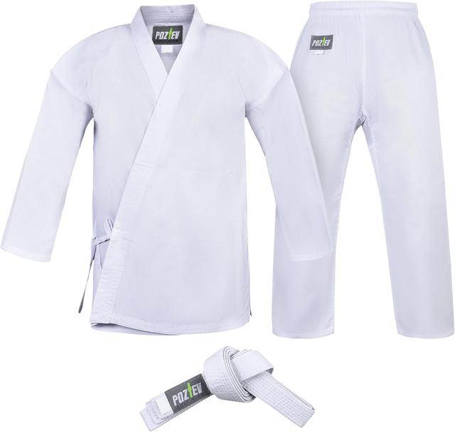Product image of Karate Uniform for Kids & Adults Lightweight Student Gi Pants and Jackets for Martial Arts Uniform With Free Belt